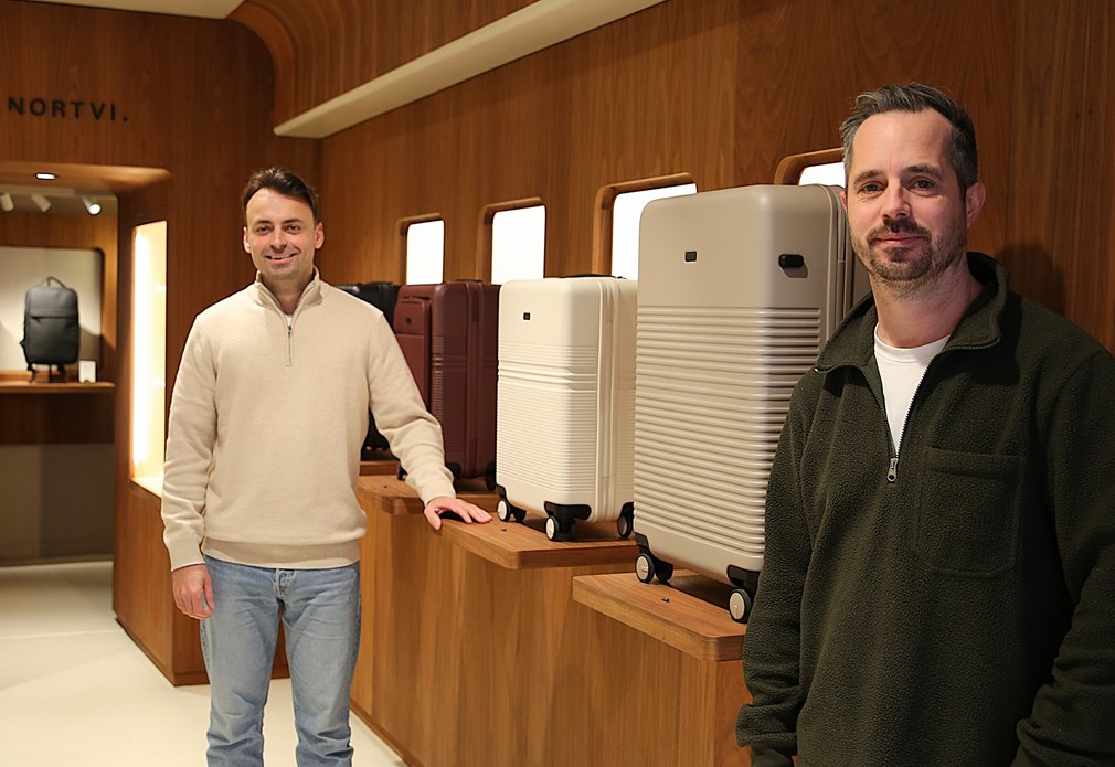 Max van Dam (L) en Marijn van Roij, eigenaars NORTVI